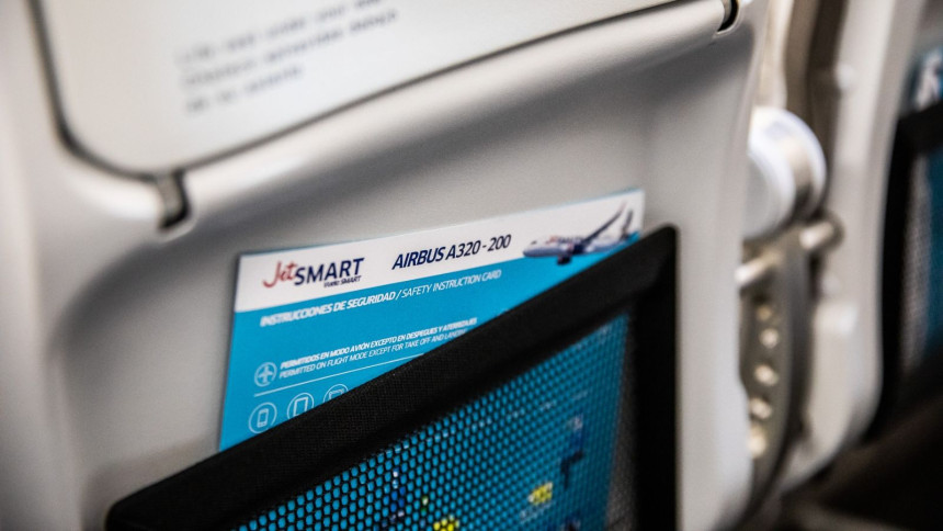 JetSMART, será la primera aerolínea low cost de Sudamérica en ofrecer WiFi de Starlink